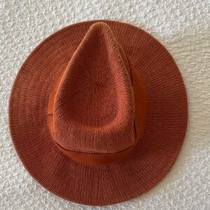 Anthropologie Terracotta Knit Hat